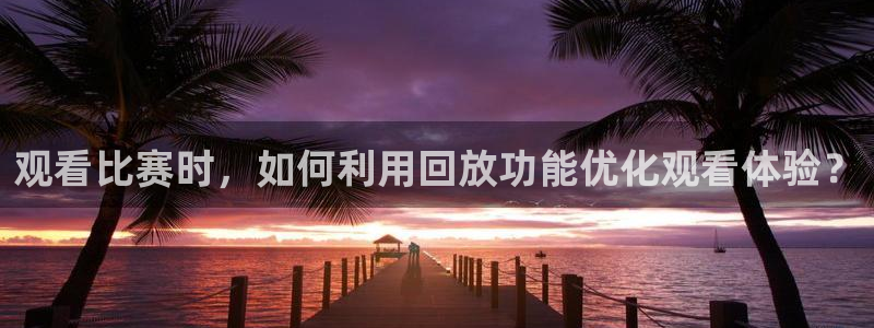 观看比赛时，如何利用回放功能优化观看体验？