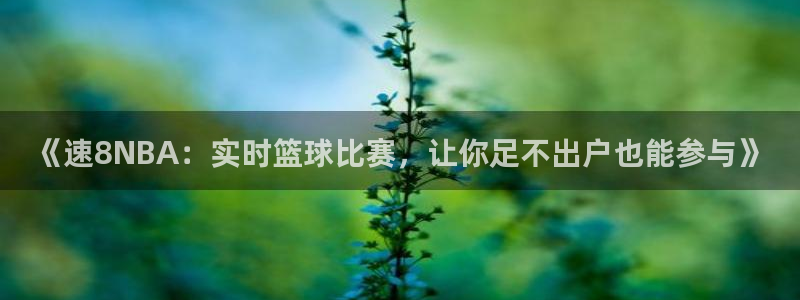 《速8NBA：实时篮球比赛，让你足不出户也能参与》